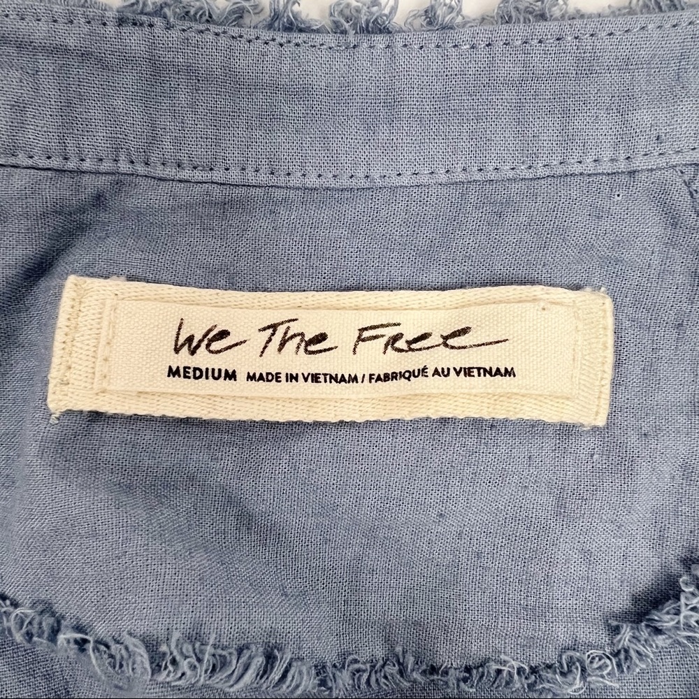 Free People Keep It Simple Button Down - Size: M - image 4